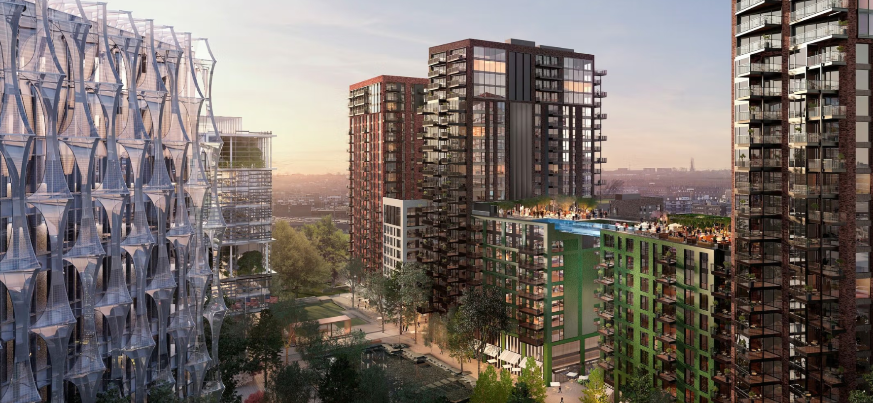 Embassy Gardens project by Construction Of Buildings